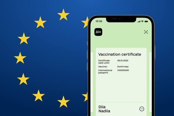 «ДІЯ»тиме. Євросоюз визнав українські COVID-сертифікати