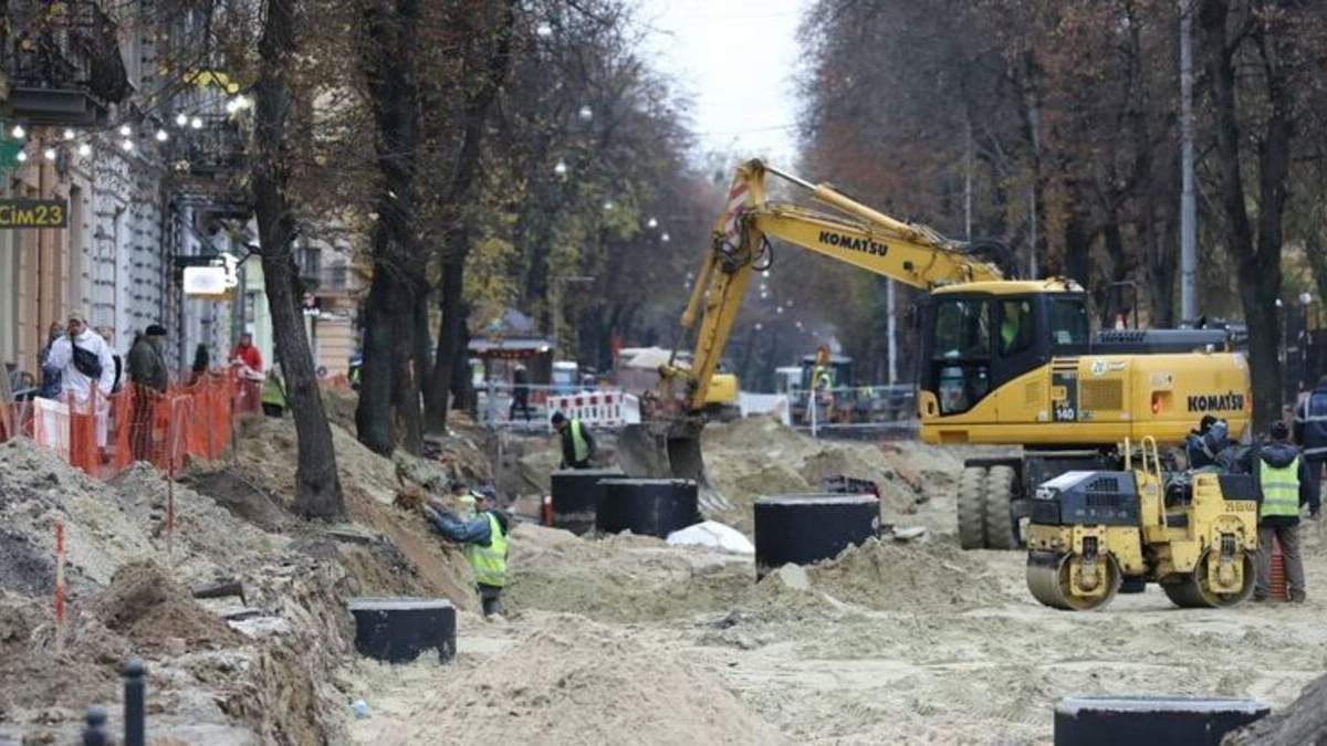 Ремонт вулиці Бандери у Львові. Коли буде завершення передвиборчого «довгобуду»