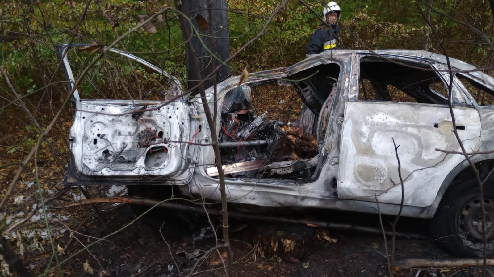 ДТП на Львівщині: пасажирку з палаючого авта дістали очевидці, водій - загинув