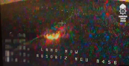 «Б'ємо ворога без упину»: нацгвардійці показали, як знищили російського «Витязя»