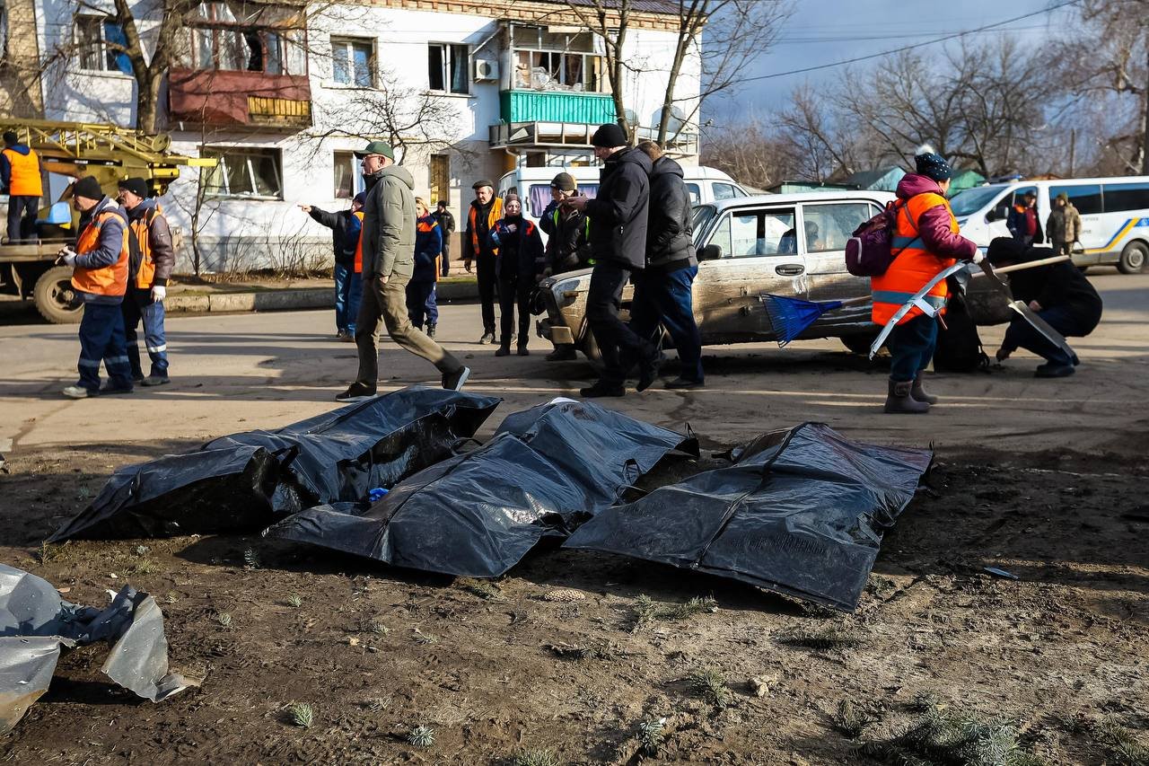 Унаслідок російського обстрілу Ізюму на Харківщині загинув ще один чоловік